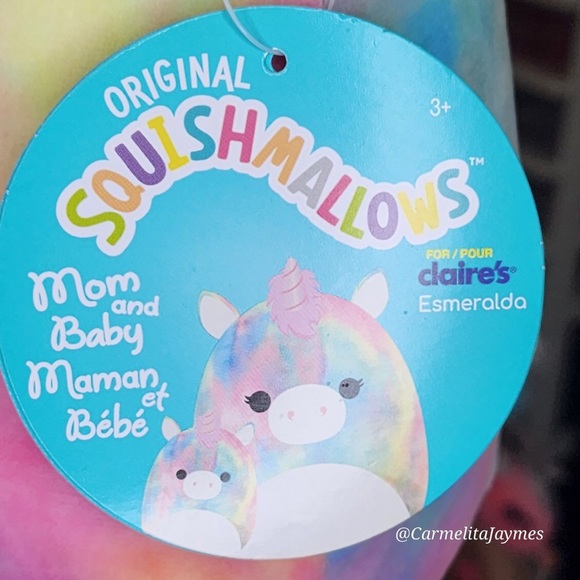 ESMERALDA 🦄 Unicorn Mom And Baby 8 inch and clip - Picture 5 of 6